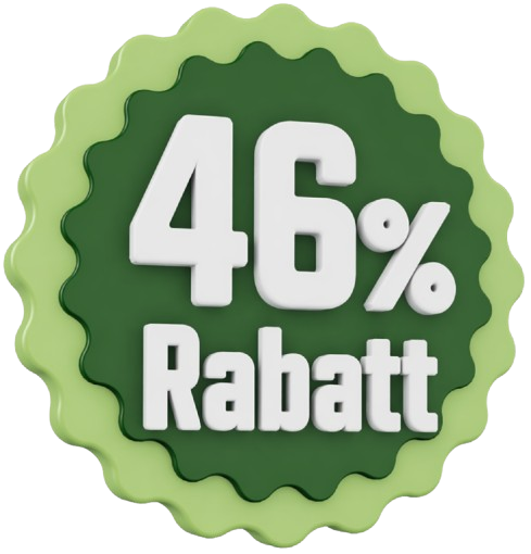 46% Rabatt