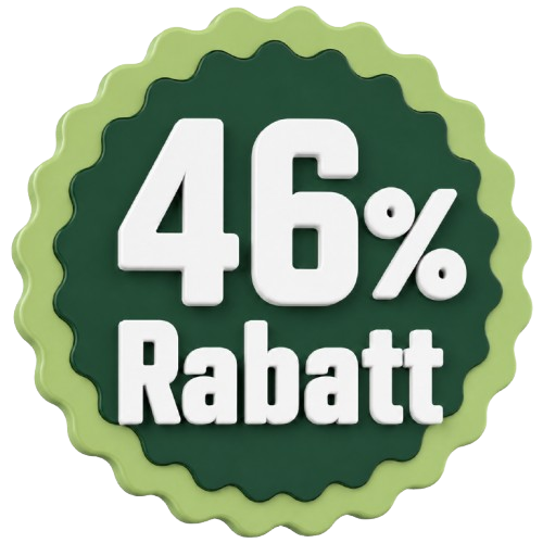 46% Rabatt
